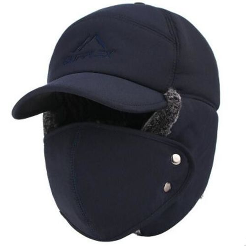 Chapeaux De Bombardier Thermique Tendance Pour Hommes Et Femmes, Protection Des Oreilles, Coupe-Vent, Casquette De Ski En Velours Épais Pour Couple