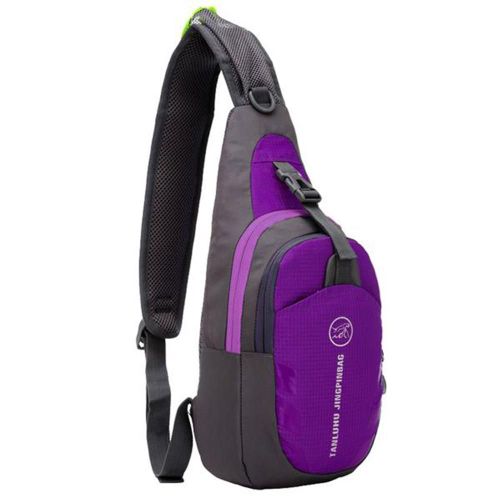 Sac À Dos De Voyage Pour Hommes Et Femmes, Sacoche De Poitrine En Nylon, Imperméable, À Bandoulière, Cyclisme, Sport