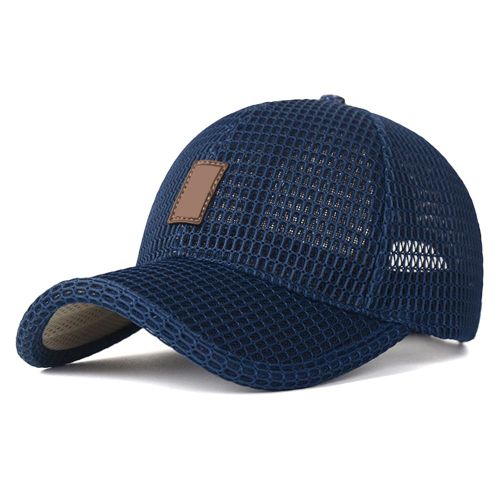 Casquette De Baseball En Maille Pour Hommes, Chapeau De Sport En Plein Air, Visière De Protection Solaire, Casquette De Camping Réglable, Offre Spéciale