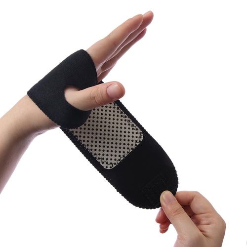 Attelle De Poignet Auto-Chauffante En Tourmaline, 1 Paire De Coussinets De Protection Pour Le Sport, Thérapie Magnétique À Infrarouge Lointain, Soulage La Douleur