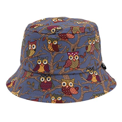 Chapeau De Pêcheur Personnalisé Pour Enfants De 1 À 2 Ans, Pare-Soleil Imprimé Hibou, Tendance, N66, Offre Spéciale
