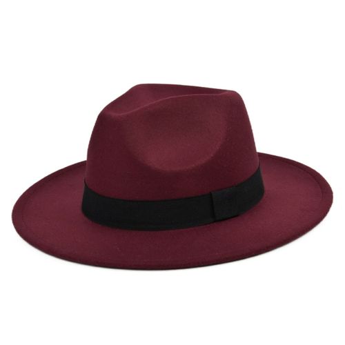 Chapeau De Rancher Rétro À Large Bord, Chapeau En Feutre De Style Vintage Pour Hommes, Fournitures De Vacances N66, Collection 2021