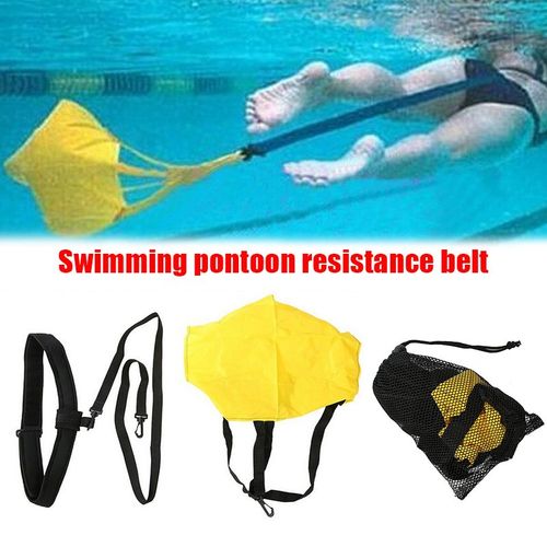 Entraîneur De Natation Avec Puisard Et Bande De Résistance, Ensemble D'entraînement De Résistance À La Traction, Parachute N66