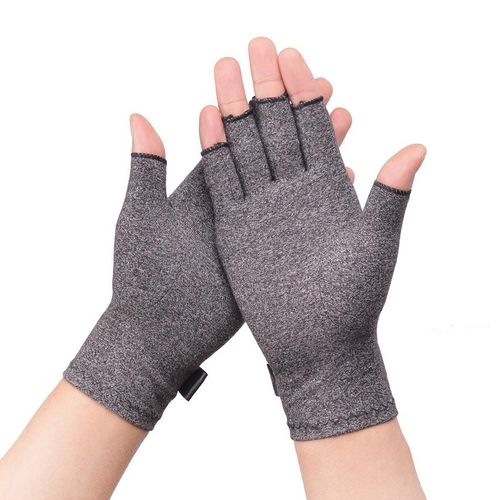 Mitaines En Coton De Soutien Des Poignets, Gants De Soulagement Des Douleurs Dues Aux Pressions Et À L'arthrite, Attelle De Main Pour Thérapie Femmes Et Hommes, 1 Paire