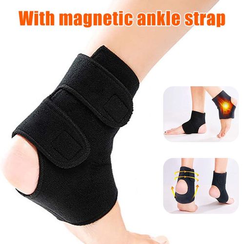 Support De Cheville Auto-Chauffant, 1 Paire, Protège-Cheville Réglable, Magnétique Auto-Chauffant Spontané, Soins De Santé