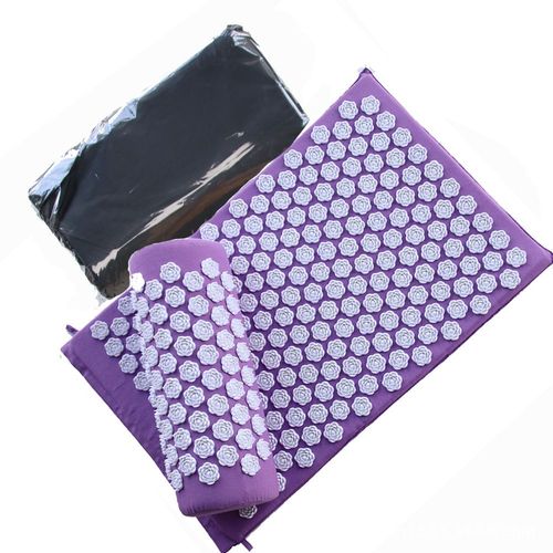 Tapis De Massage Antidérapant, Coussin D'acupression, Douleur Corporelle, Pic, Fitness, Pilates, Oreiller D'exercice, Sac Cadeau Applicateur