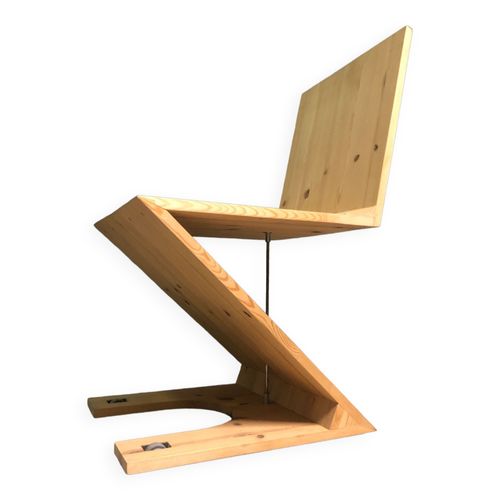 Chaise Longue Zig Zag Bois