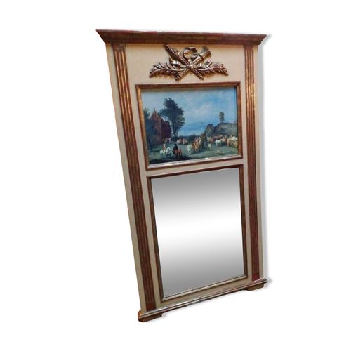 Miroir trumeau multicolore