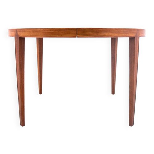 Table Ronde Danemark Annes 1960 Bois