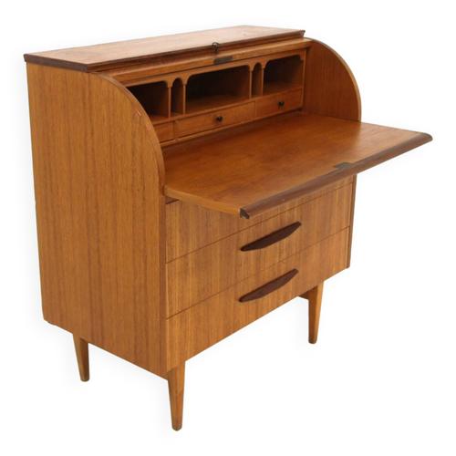 Secrtaire Scandinave En Teck Brderna Gustafssons Sude 1950 Bois