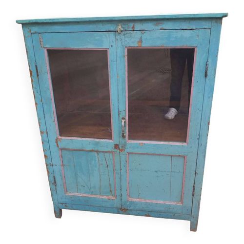 Buffet Vitrine Bleu