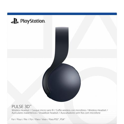 Sony PULSE 3D - Micro-casque - circum-aural - sans fil - jack 3,5mm - noir minuit - pour Sony PlayStation 5