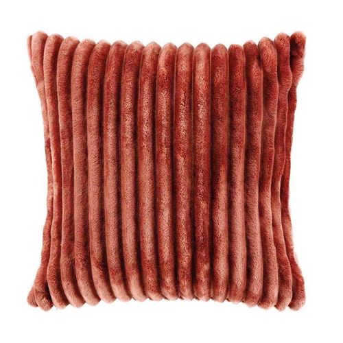 Housse De Coussin Unie "Kalie" 40x40cm Rose