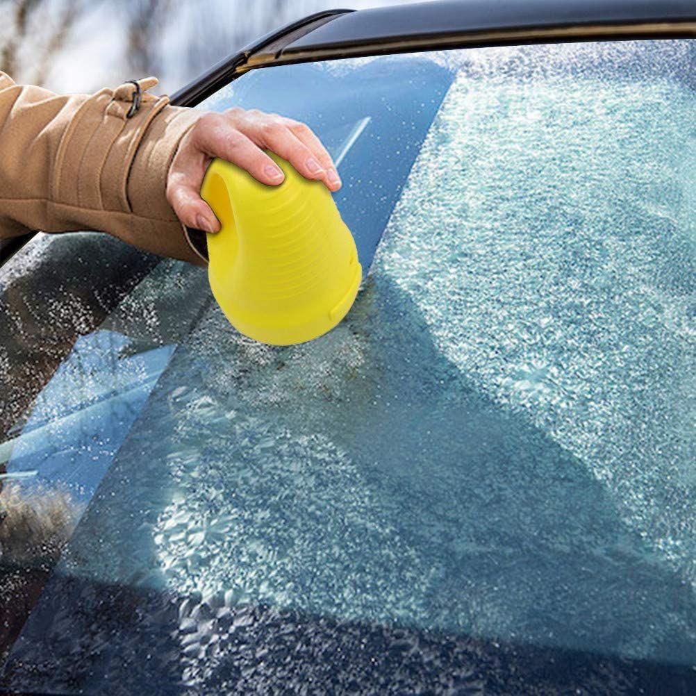 Racleur de glace de voiture Électrique Chauffé Déneigement Usb