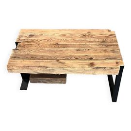 Table Style Industriel Noir