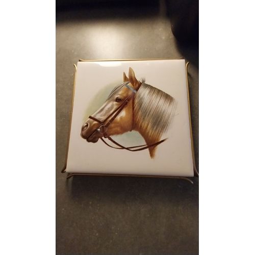 Carreau Carrelage Faience De Desvres Cheval