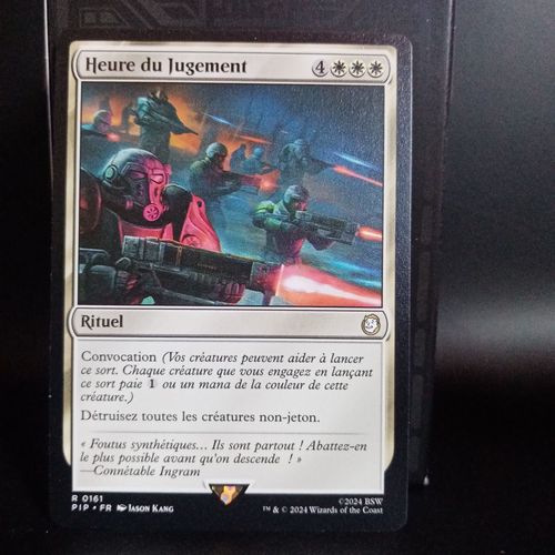 Heure Du Jugement Univers Infinis: Fallout Carte Magic