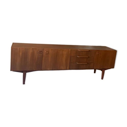 Enfilade Scandinave Vintage En Teck Marron