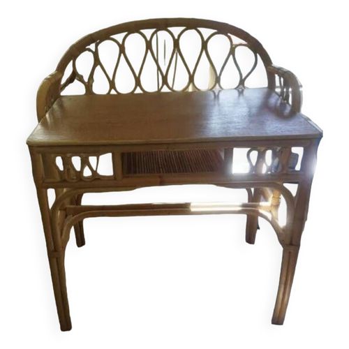 Bureau Rotin Osier Annes 6070 Dore