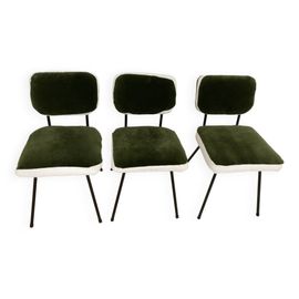 3 Chaises Andr Simard Pour Airborne Vert
