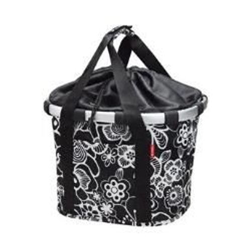 Panier Klickfix Bikebasket Fleur Noir