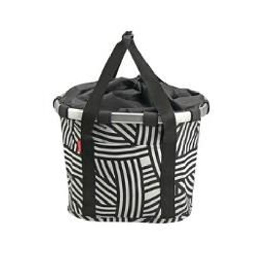 Panier Klickfix Bikebasket Zebra