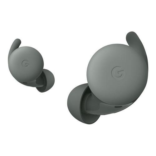 Google Pixel Buds A-Series - Écouteurs sans fil avec micro - intra-auriculaire - Bluetooth - isolation acoustique - olive foncé