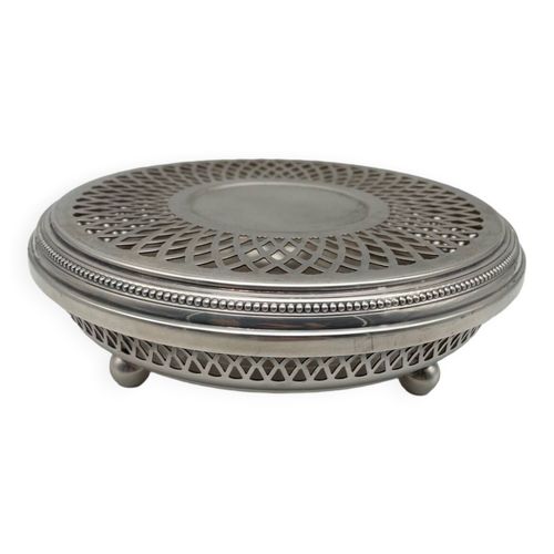 Chauffe Plat Christofle Model Gallia En Mtal Argent Argent
