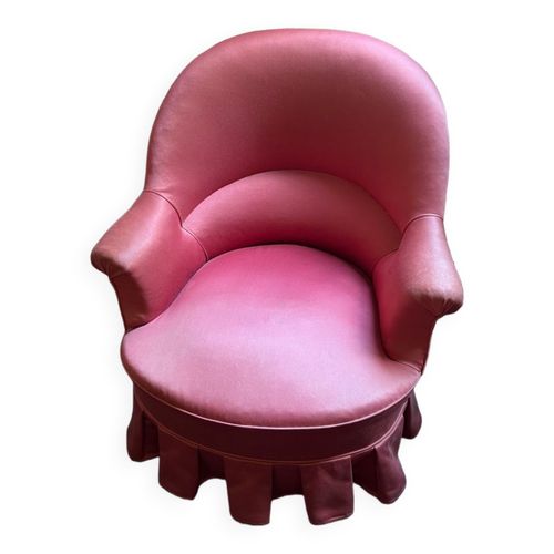 Fauteuil Crapaud Rose Rose
