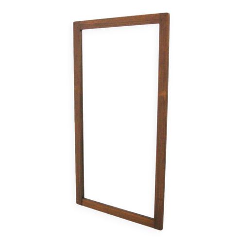 Miroir scandinave en palissandre Frseke Sude 1960  120x64cm bois