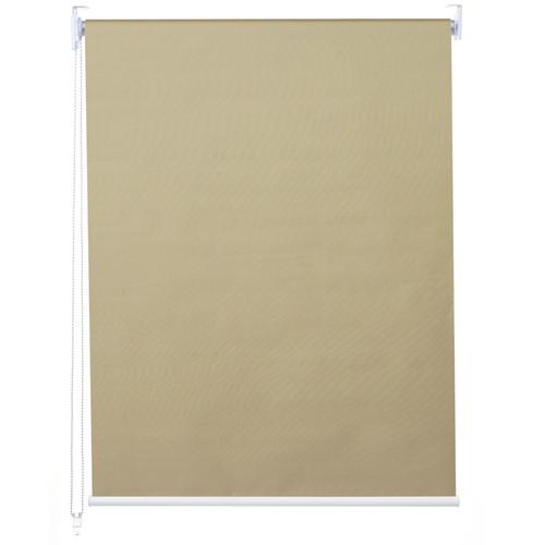 Store Enrouleur De Fenêtre Occultant Protection Solaire Store À Tirage Latéral 80x230cm Opaque Beige 04_0004508