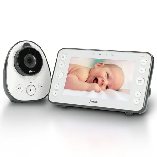 Babyphone Avec Camera 5" Dvm-150 Blanc-Anthracite