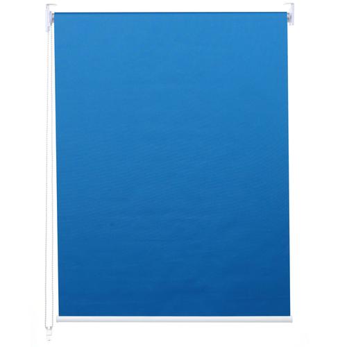 Store Enrouleur De Fenêtre Occultant Protection Solaire Store À Tirage Latéral 60x160cm Opaque Bleu 04_0004536