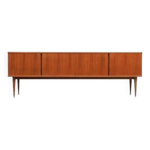 Enfilade Scandinave Vintage En Teck Bois