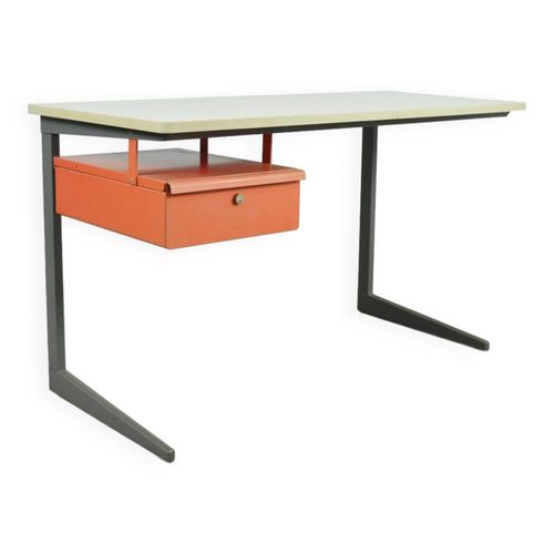 Bureau Industriel Vintage Result Par Friso Kramer Pour Ahrend Paysbas 1950 Gris