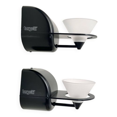 Paire Dappliques Targetti 1980 Noir