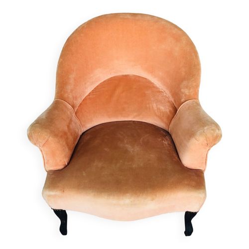 Fauteuil Crapaud Napolon Iii Orange