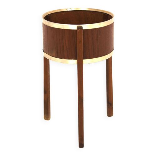 Jardinire Scandinave Daposintrieur En Teck Sude 1960 Bois