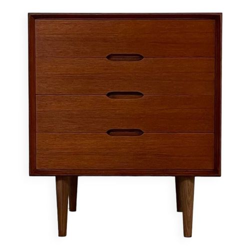 Petite Commode Daposappoint En Teck Par Renz Bois