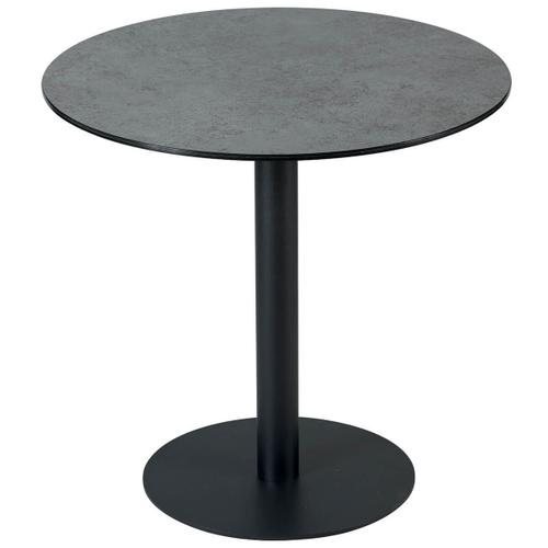 Sada - Table De Repas Aspect Céramique Piètement Anthracite