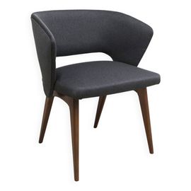 Fauteuil Coquille 1958 Michel Ducaroy Pour Ligne Roset Restaur Gris
