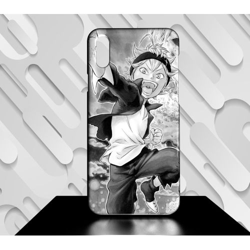 Coque Pour Xiaomi Mi 9 Manga Black Cover 07