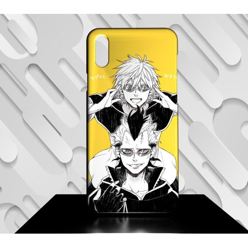 Coque Pour Xiaomi Mi 9 Manga Black Cover 05