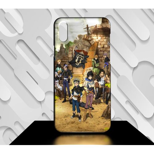Coque Pour Xiaomi Mi 9 Manga Black Cover 04