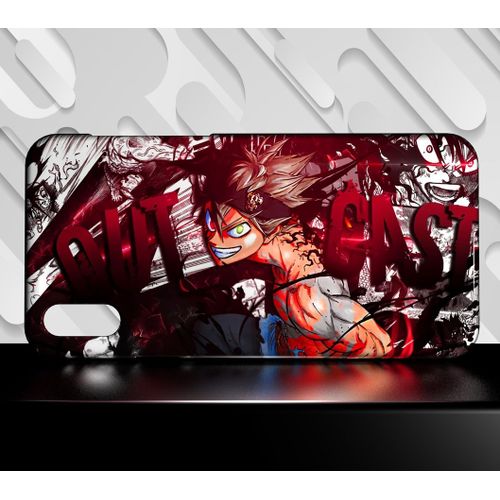 Coque Pour Xiaomi Mi 9 Manga Black Cover 03