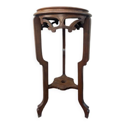 Sellette En Noyer 1900 Marron