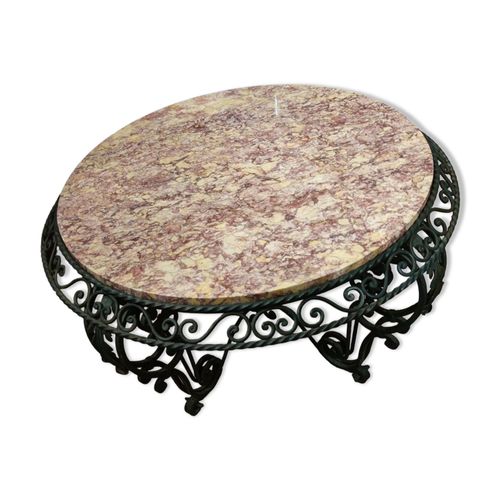Table Basse Vers 194050 En Fer Forg Multicolore