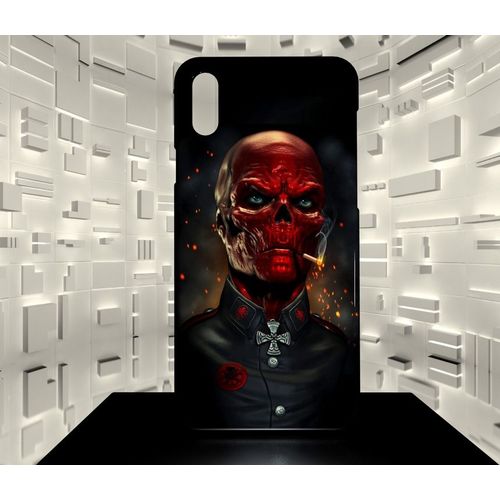 Coque Pour Xiaomi Mi 9 Se Crane Rouge Comics 03