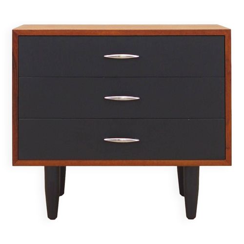 Commode En Teck Design Danois Annes 1970 Production  Danemark Multicolore