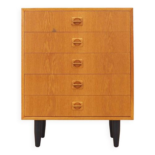 Commode En Frne Design Danois Annes 1960 Production  Danemark Jaune